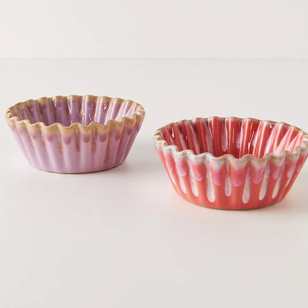 Valentine Ruffled Ramekins